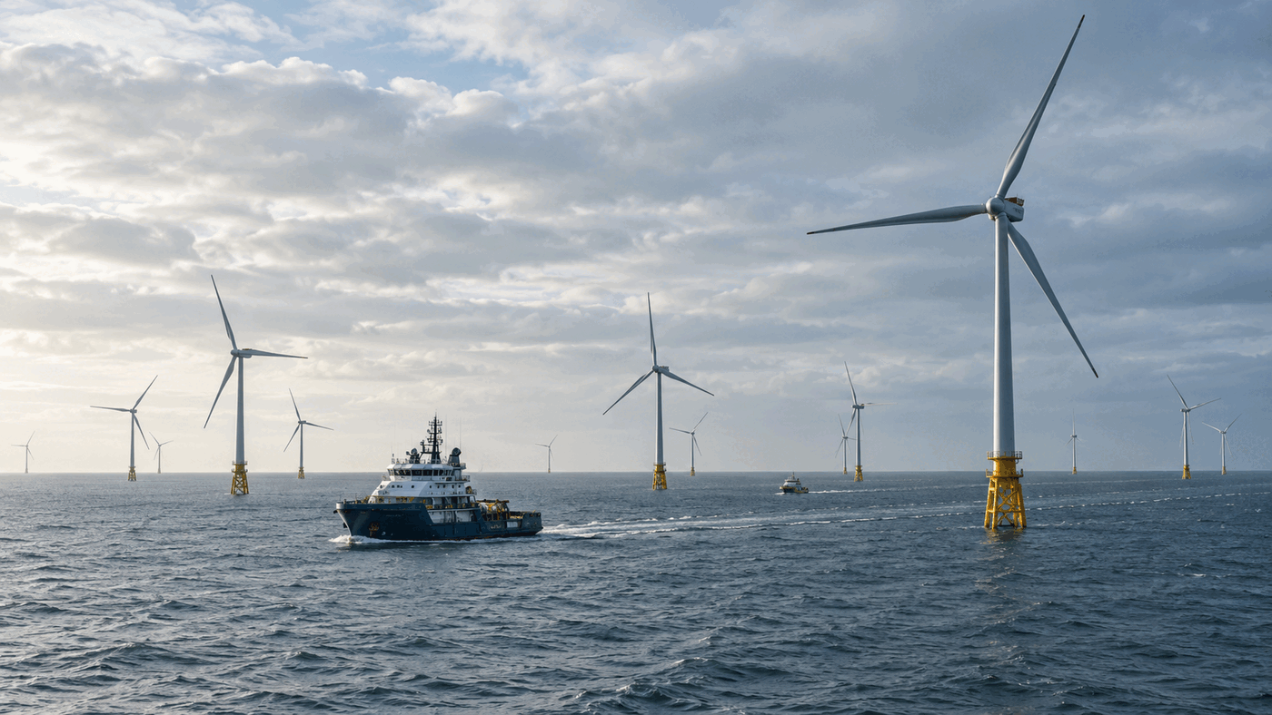 Illustrative offshore wind image