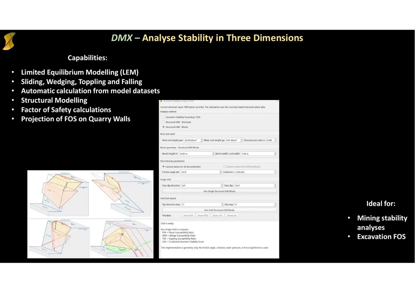 DMX stability analysis